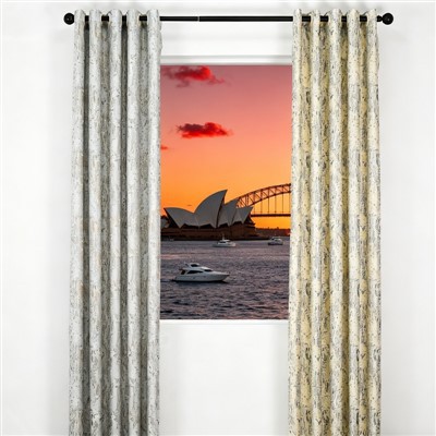 Cùirtear Jacquard glainne glainne gealach